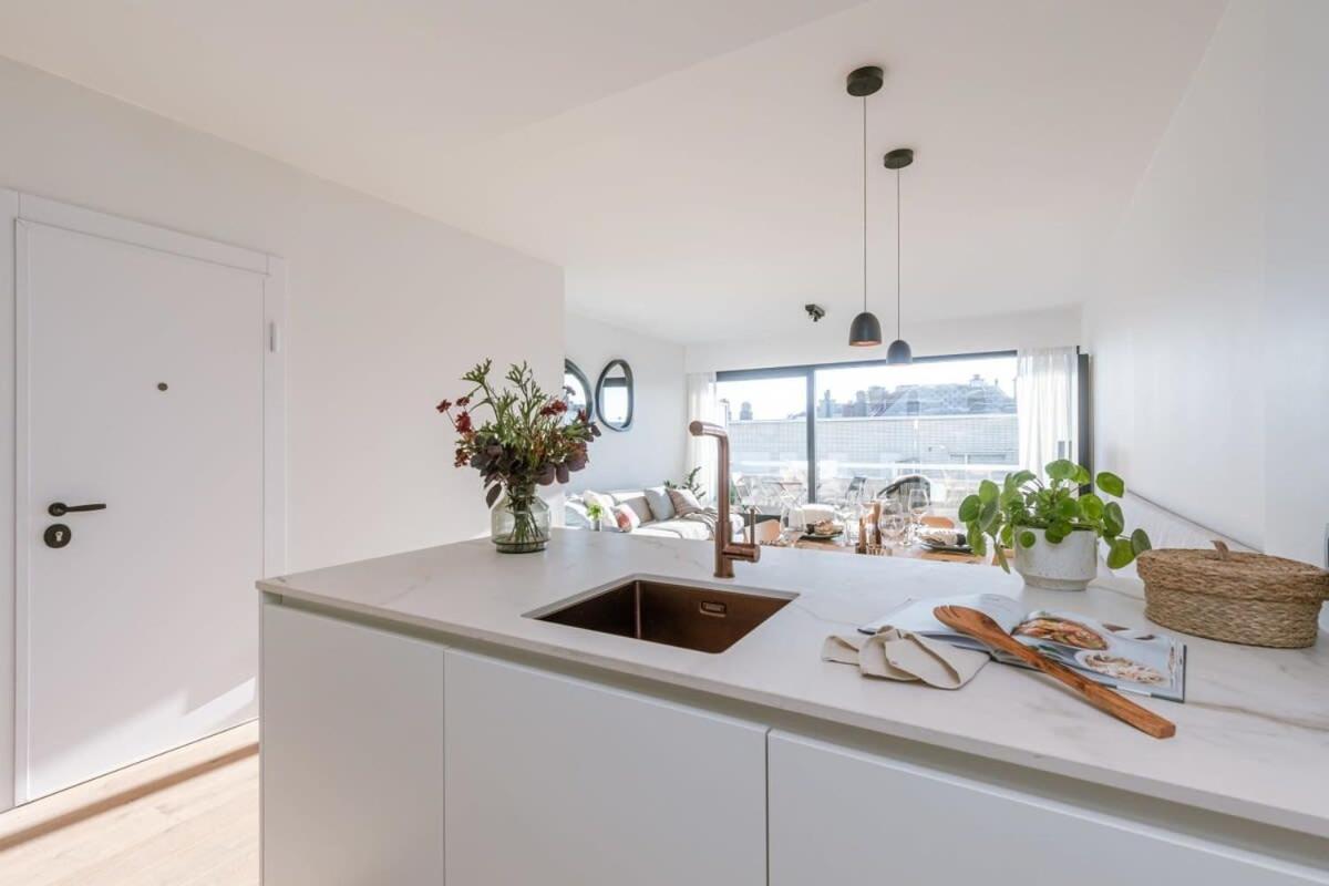 Stunning And Modern Apartment With Sunny Balcony Knokke-Heist Luaran gambar